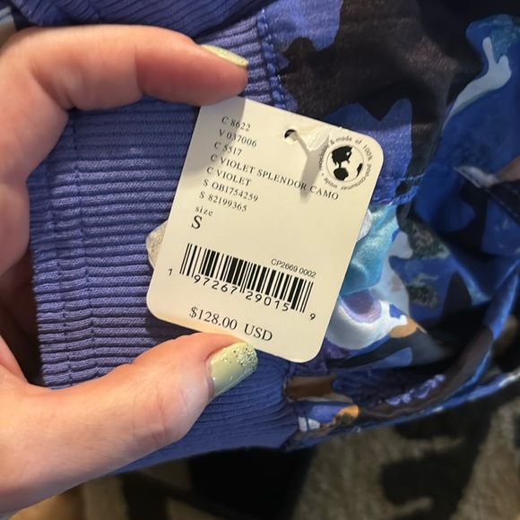 NWT FP Movement Mesmerize Me Pants, Violet Splendor Combo, Sizes S & M - Picture 6 of 6